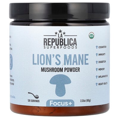 Superfoods, Lion's Mane Mushroom Powder