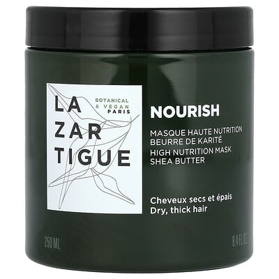 Nourish, High Nutrition Hair Mask, Shea Butter