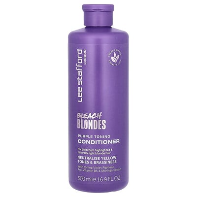 Bleach Blondes, Purple Toning Conditioner, For Bleached, Highlighted & Naturally Light Blonde Hair