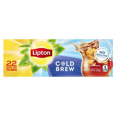 Cold Brew Tea, Family Size , 22 Tea Bags