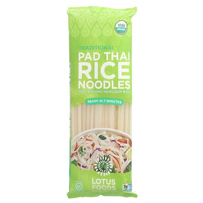 Traditional Pad Thai Rice Noodles