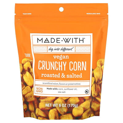 Vegan Crunchy Corn, Roasted & Salted