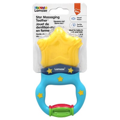 Star Massaging Teether, 6 Months+, 1 Count