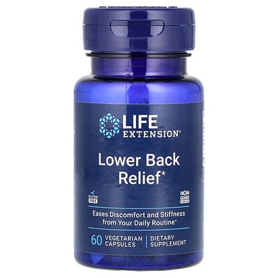 Lower Back Relief , 60 Vegetarian Capsules