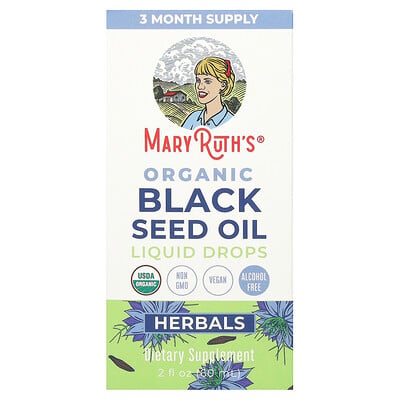 Organic Black Seed Oil, Liquid Drops