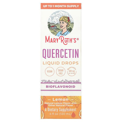 Quercetin Liquid Drops, Lemon