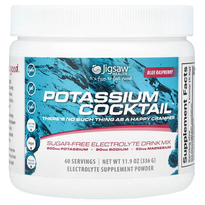 Potassium Cocktail™, Sugar-free Electrolyte Drink Mix, Blue Raspberry