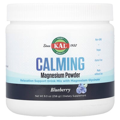 Calming Magnesium Powder, Blueberry