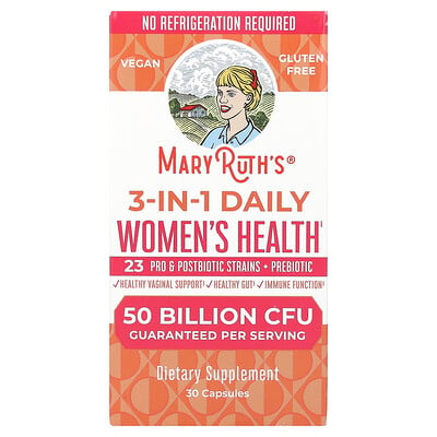 3-in-1 Daily Women's Health , 50 Billion Cfu