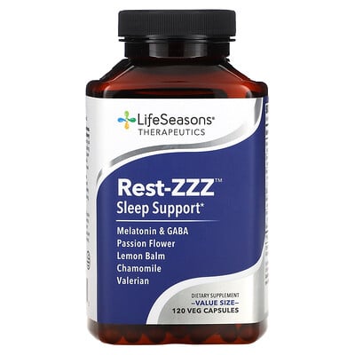 Rest-zzz, Sleep Support, 120 Veg Capsules