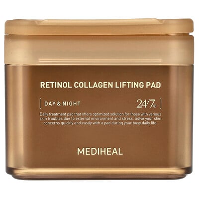 Retinol Collagen Lifting Pad, Day & Night, 100 Pads