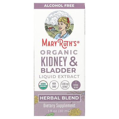 Organic Kidney & Bladder Liquid Extract, Alcohol Free