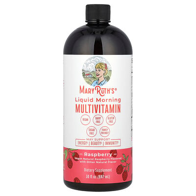 Liquid Morning Multivitamin, Raspberry
