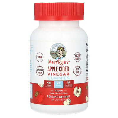 Apple Cider Vinegar Gummies, Apple, 60 Gummies