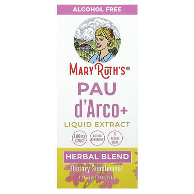 Pau D'arco + Liquid Extract, Alcohol Free