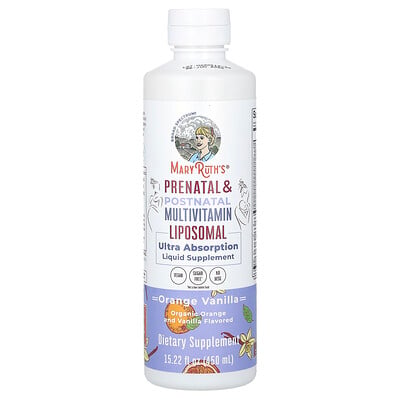 Prenatal & Postnatal Multivitamin, Orange Vanilla