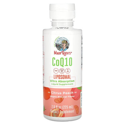 Coq10 Liposomal, Citrus Peach