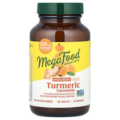 Tumeric Curcumin, Whole Body Minis