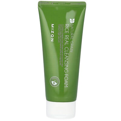 Natural Grain, Rice Real Cleansing Foam
