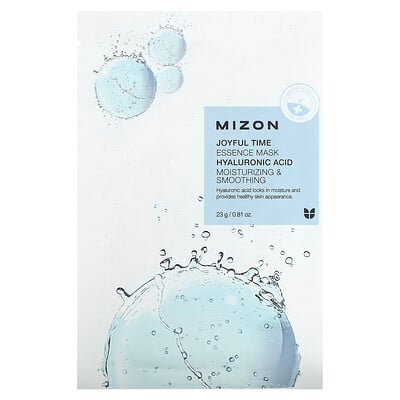 Joyful Time Essence Beauty Mask, Hyaluronic Acid, 1 Sheet