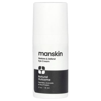 Man Skin, Restore & Defend Eye Cream, Fragrance Free