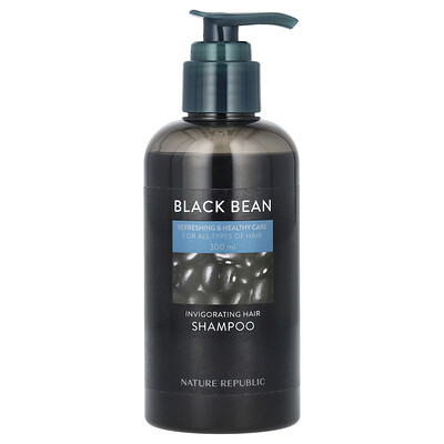 Black Bean, Invigorating Hair Shampoo, For All Types Of Hair
