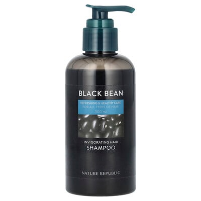 Black Bean, Invigorating Hair Shampoo, For All Types Of Hair