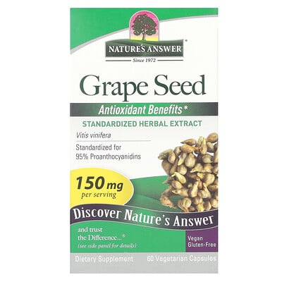 Grape Seed, 60 Vegetarian Capsules