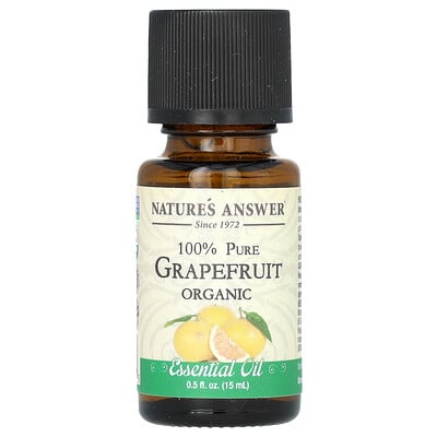 100% Pure Organic Essential Oil, Grapefruit