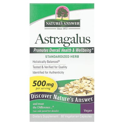 Astragalus, 60 Vegetarian Capsules