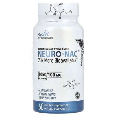 Nutri, Neuro-nac™, Glycine & Nac Ethyl Ester, 60 Vegan Capsules