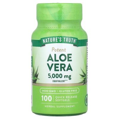 Aloe Vera, 100 Quick Release Softgels