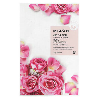 Joyful Time Essence Beauty Mask, Rose, 1 Sheet