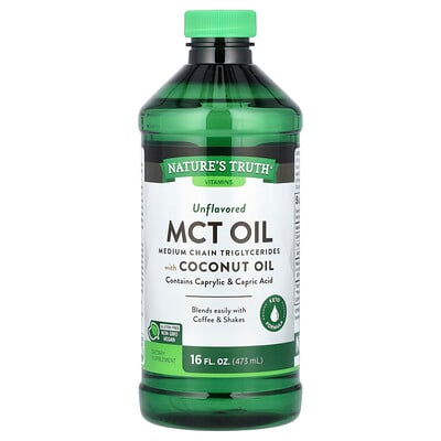 Mct Oil With Coconut Oil, Unflavored