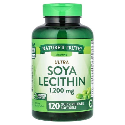 Ultra Soya Lecithin, 120 Quick Release Softgels