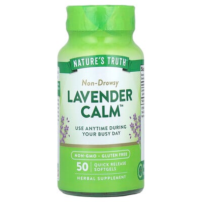 Lavender Calm™, 50 Quick Release Softgels