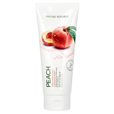 Fresh Herb Cleansing Foam, Peach