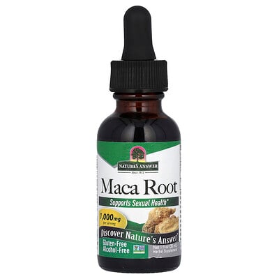 Maca Root, Alcohol-free