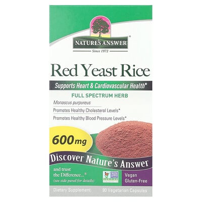 Red Yeast Rice, 90 Vegetarian Capsules