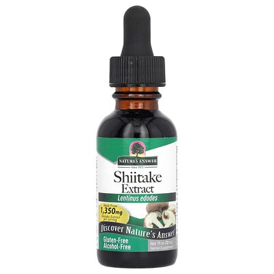 Shiitake Extract, Alcohol-free