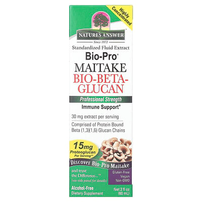 Bio-pro Maitake Bio-beta-glucan, Alcohol-free