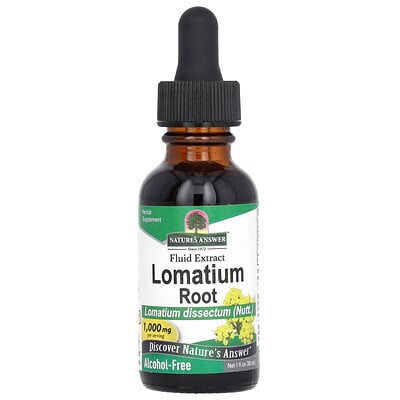 Lomatium Root, Alcohol-free