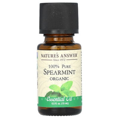 100% Pure Organic Essential Oil, Spearmint