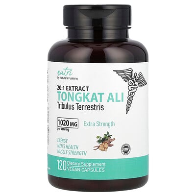Nutri, Tongkat Ali, Extra Strength, 120 Vegan Capsules