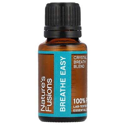 100% Pure Essential Oil, Breathe Easy , 15 Ml