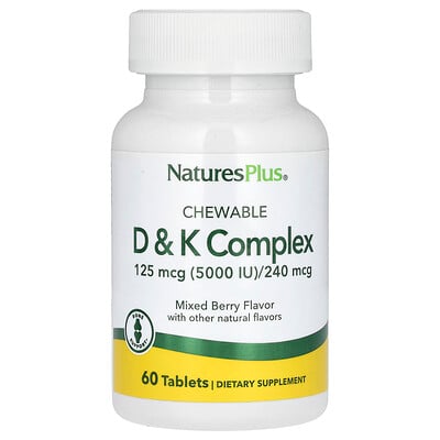 Chewable D & K Complex, Mixed Berry
