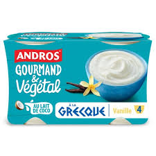 Yaourt À La Grecque Saveur Vanille Au Lait De Coco