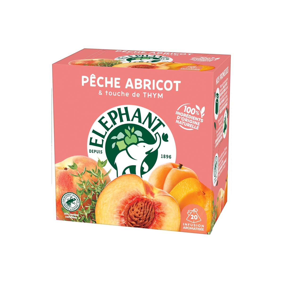 Infusion Pêche Abricot Thym