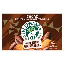 Infusions Gourmandes Cacao Biscuit Amande Caramélisée