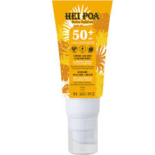 Crème Solaire Visage Spf50 Monoï De Tahiti Bio Hydratante Anti-âge